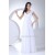Sheath/Column New Arrival Chiffon Lace Beaded Wedding Dresses 2030344