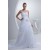 A-Line Sleeveless Soft Sweetheart Satin Satin Organza Reception Wedding Dresses 2030405