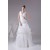 Sleeveless V-Neck Satin Lace Organza Princess New Arrival Wedding Dresses 2030433
