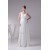 Straps Sleeveless Chiffon Satin Lace Fine Netting Wedding Dresses 2030466