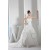 Sweetheart A-Line Lace Taffeta Sleeveless Best Wedding Dresses 2030469
