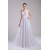 A-Line V-Neck Sleeveless Chiffon Beaded Most Beautiful Wedding Dresses 2030513