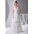 Wholesale A-Line V-Neck Chiffon Satin Sleeveless Best Wedding Dresses 2030514