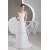 Amazing Sleeveless Chiffon A-Line V-Neck Wedding Dresses 2030582