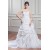 custom made Taffeta Sweetheart Sleeveless A-Line Wedding Dresses 2030659