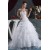 Fantastic Satin Organza Ball Gown Sleeveless Sweetheart Beaded Wedding Dresses 2030690