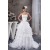 Fantastic Strapless Sleeveless A-Line Satin Wedding Dresses 2030695