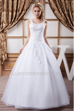 Great Satin Beaded Lace Sweetheart Ball Gown Wedding Dresses 2030729