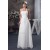 Halter Sheath/Column Sleeveless Floor-Length Wedding Dresses 2030738
