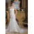 Hot Sale A-Line Sweetheart Sleeveless Lace Wedding Dresses 2030745