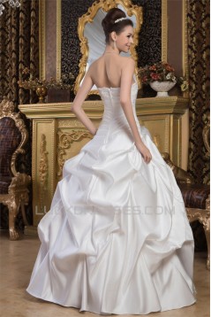 Latest Design Ball Gown Sweetheart Sleeveless Floor-Length Wedding Dresses 2030765