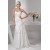 Sheath/Column Satin Lace Fine Netting Soft Wedding Dresses 2030850