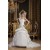 Satin Taffeta Sleeveless A-Line One-Shoulder Sweet Wedding Dresses 2030888