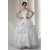 Satin Taffeta Strapless Sleeveless Ball Gown Sweet Wedding Dresses 2030896