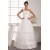 A-Line One-Shoulder Taffeta Netting Floor-Length Wedding Dresses 2030931