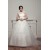 Sleeveless Straps Satin Fine Netting Netting Wedding Dresses 2030971
