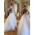 Long Sleeves Lace Tulle Open Back Wedding Dresses Bridal Gowns 3030029