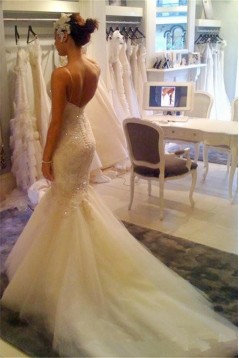 Mermaid Lace Wedding Dresses Bridal Gowns 3030039