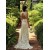 Sheath Open Back Lace Sleeveless Wedding Dresses Bridal Gowns 3030090