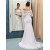 Mermaid 3/4 Length Sleeves Off-the-Shoulder Lace Wedding Dresses Bridal Gowns 3030111