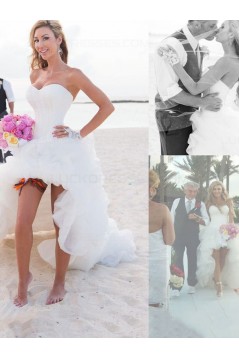 High Low Beach Summer Wedding Dresses Bridal Gowns 3030137