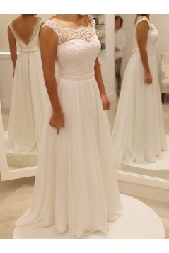Lace and Chiffon Wedding Dresses Bridal Gowns 3030145