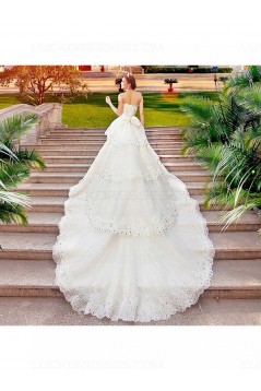 Ball Gown Crystal Lace Wedding Dresses Bridal Gowns 3030182