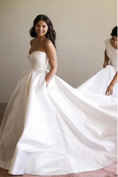Ball Gown Sweetheart Simple Elegant Wedding Dresses Bridal Gowns 3030222