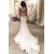 Mermaid Lace Sleeveless Wedding Dresses Bridal Gowns 3030318